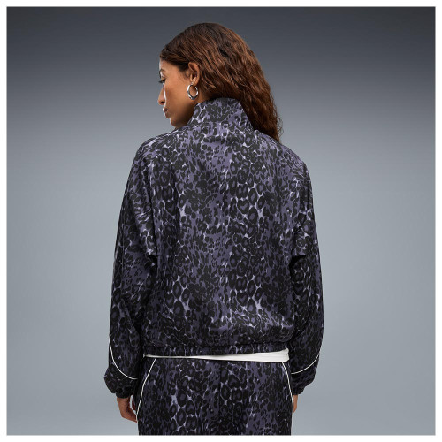 Puma Γυναικεία ζακέτα Sport Relaxed Animal Printed Full-Zip Jacket